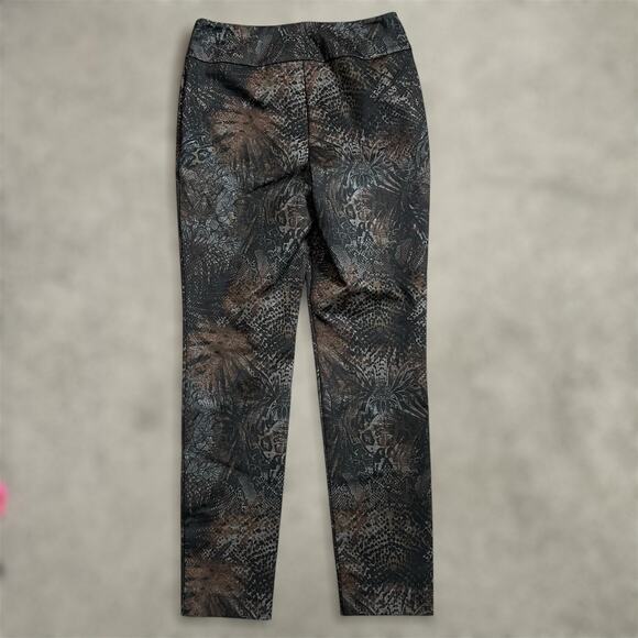 Up! Luxe Amazonia Pants 6 Womens Ponte Full Length Tummy Control Slimming New - Picture 4 of 10